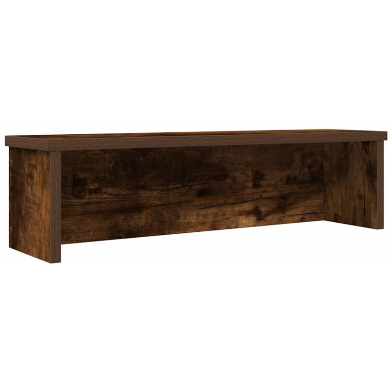 Kitchen Rack Stackable Smoked Oak 60x15x16 Cm Engineered Wood Vidaxl