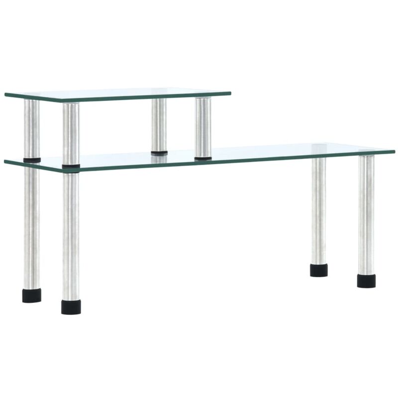 Kitchen Shelf Transparent 45x16x26 Cm Tempered Glass Vidaxl