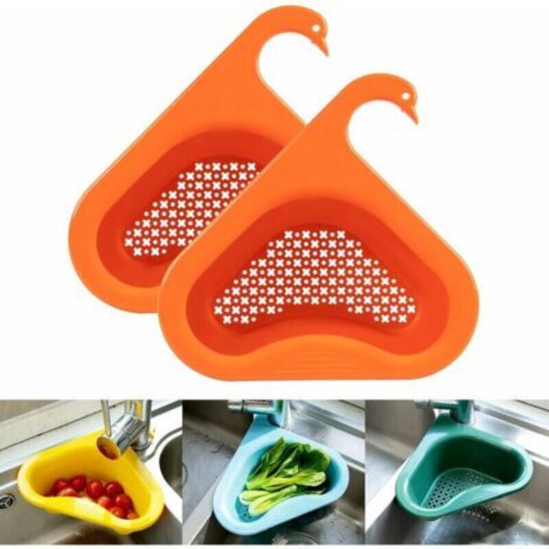 Image of Kitchen Sink Drain Basket Swan Drainer&hellip;