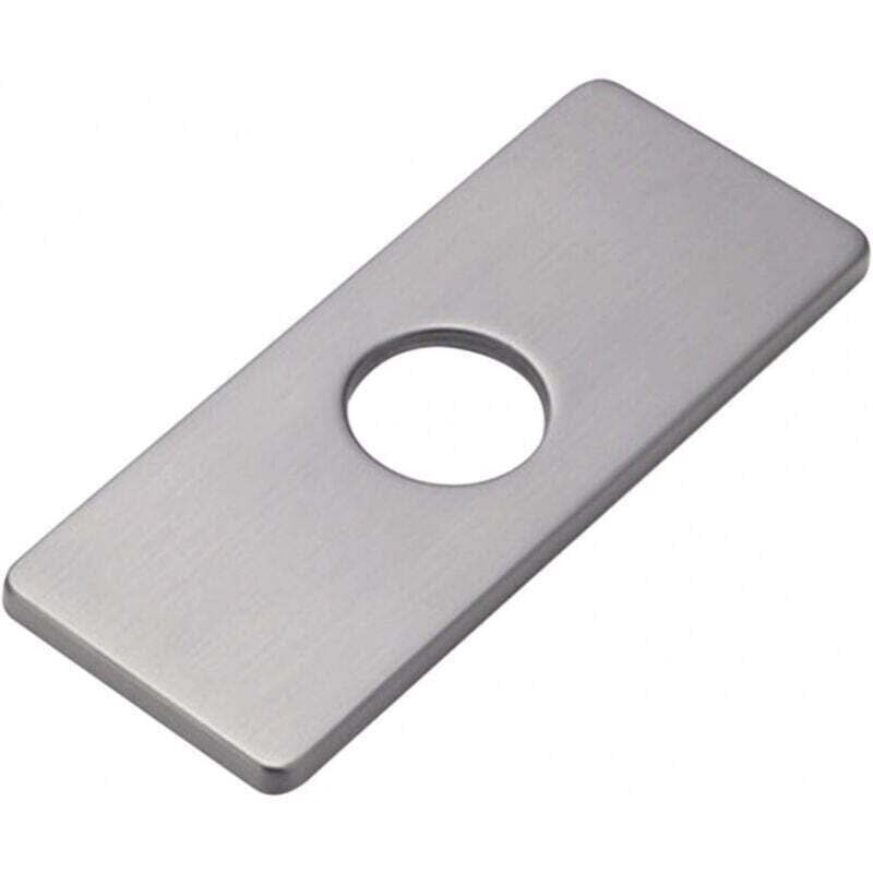 Kitchen Sink Hole Plate for Bathroom Faucet, Washbasin, Brushed Nickel Faucet Escutcheon,