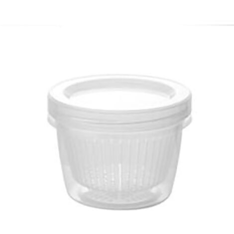 Kitchen Storage Containers Small Drain Basket Kitchen Drain Sealed Box Refrigerator Organizer Containers with Lid