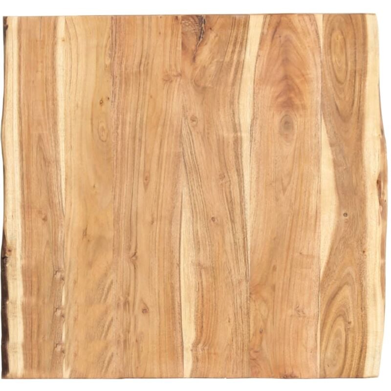 Table Top Solid Acacia Wood 58x(50-60)x3.8 cm Vidaxl