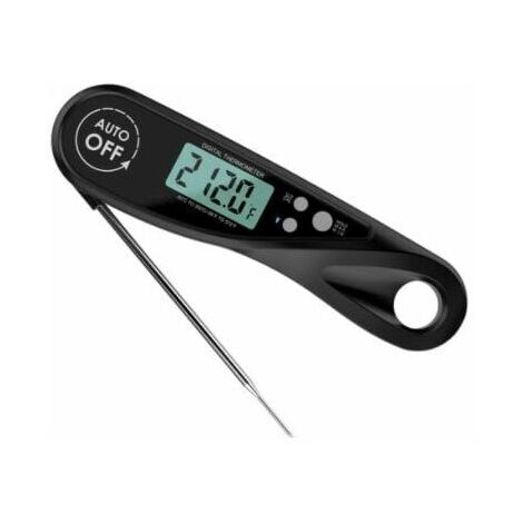  DOQAUS Digital Meat Thermometer, Instant Read Food Thermometer  for Cooking, Kitchen Thermometer Temperature Probe with Backlit &  Reversible Display: Home & Kitchen