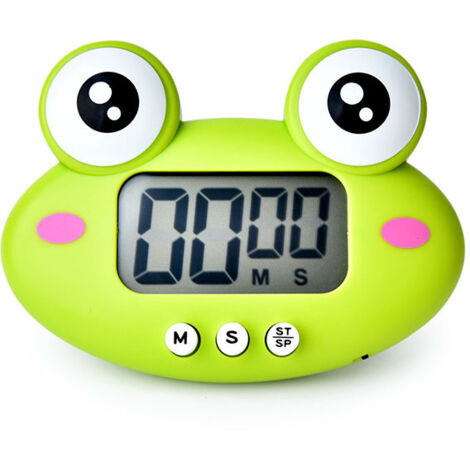 Kitchen Timer, Kitchen Timer with LCD Display, Magnetic Kitchen Timer, Kitchen Alarm Clock Ideal for Cooking, Exercising