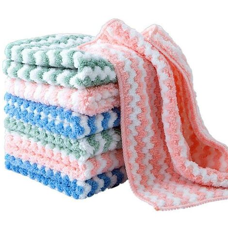 FUHUIDA TRADING Kitchen Towels and Dishcloths Set,Set of 9 Bulk Cotton Kitchen Towels Set, Dish Towels for Washing Dishes Dish Rags for Everyday Cooking and Baking