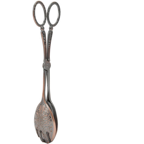 Kitchen Utensils Zinc Alloy Multi Functional Clamp Non-slip Cooking Baking Bread Food Clip(Copper )