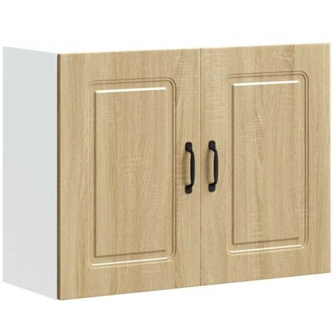 Kitchen Wall Cabinet Kalmar Sonoma Oak Engineered Wood vidaXL