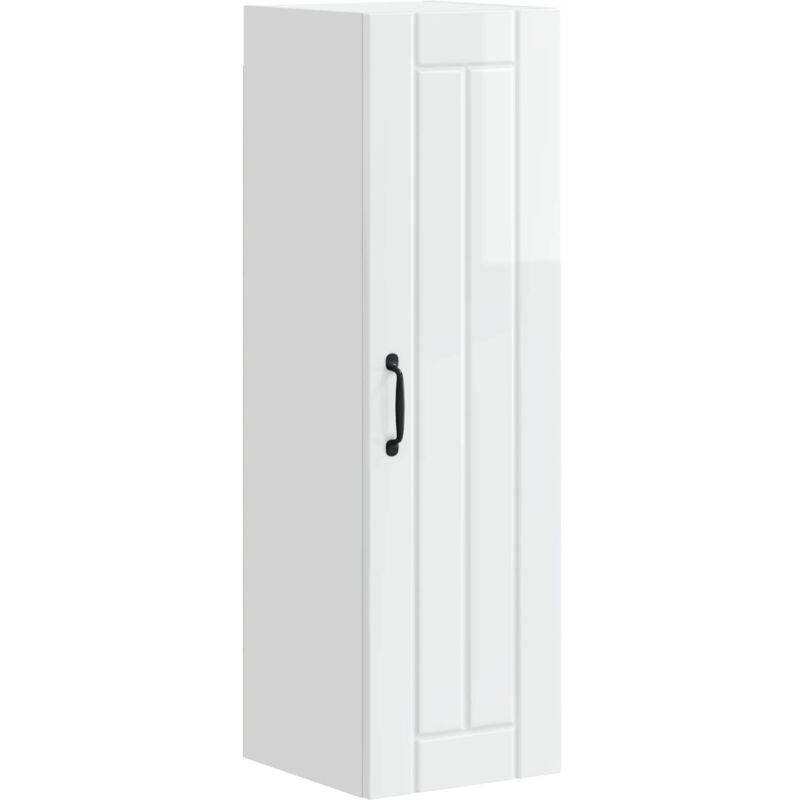 Dishwasher Panel Lucca High Gloss White 30 X 31 X 100 Cm Vidaxl