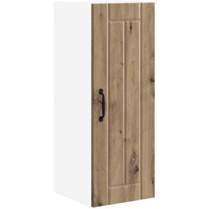 Kitchen Wall Cabinet Lucca Artisan Oak 30 x 31 x 80 cm vidaXL