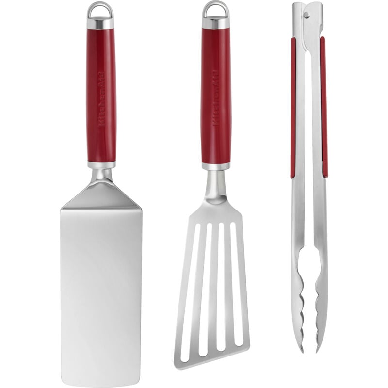 3pc indoor grilling set – empire red - Kitchenaid