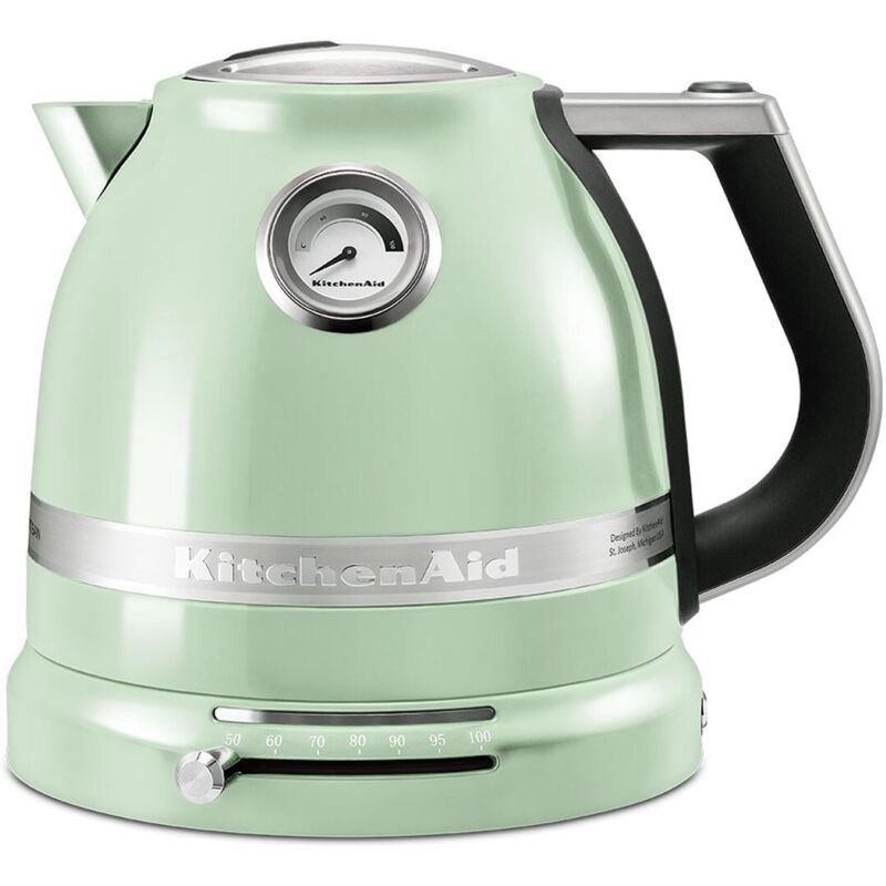KitchenAid 5KEK1522EPT electric kettle 1.5 L 2400 W Black, Green, Stainless steel