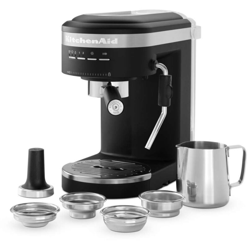 Image of Kitchenaid - 5KES6403EBM Macchina per Caffe' Espresso Automatica-Manuale 1.4 Litri