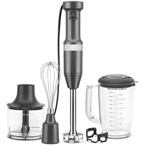 KitchenAid 5KHBV83EDG frullatore ad immersione 180 W grigio
