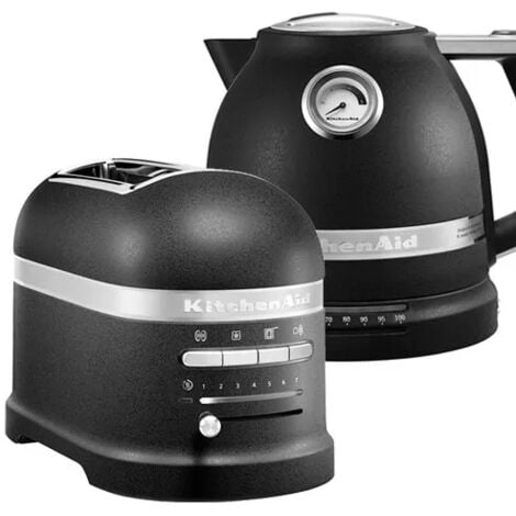 KITCHENAID Almond Cream 2 Slot Toaster and Kettle Set