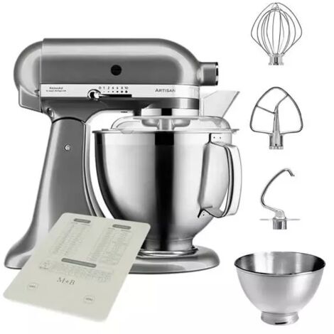 KitchenAid Artisan Mixer 185 Medallion Silver with FREE Gift