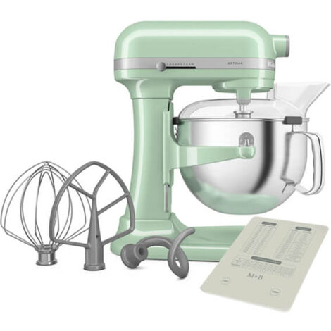 KitchenAid Artisan Pistachio 5.6L Bowl Lift Food Mixer With FREE Gift