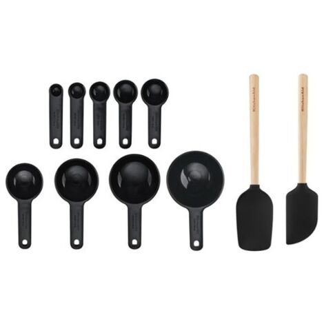 KitchenAid Backset of 11-teilig, schwarz