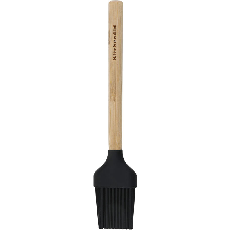 Kitchenaid - Pinceau à pâtisserie en bambou avec silicone flexible et résistant à la chaleur head