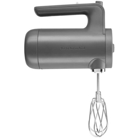 KitchenAid - Batidora de mano sin cable, gris oscuro mate 5KHMB732EDG