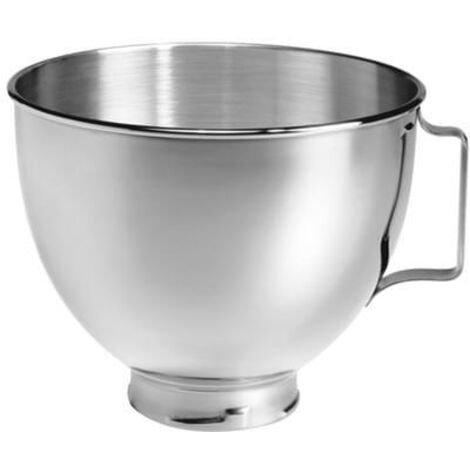 KitchenAid Edelstahlschüssel poliert 4,3 Liter Silber