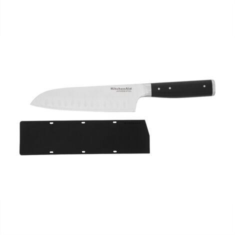 KitchenAid Gourmet 18cm / 7 Zoll Santoku Küchenmesser, Sharp High-Carbon Japanese Steel