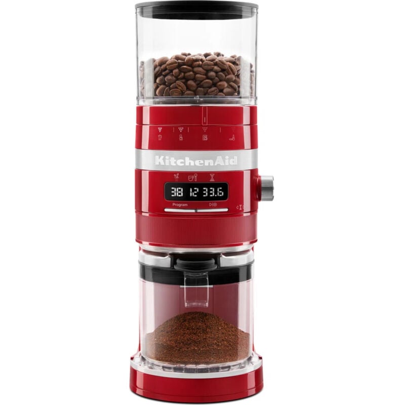 Kitchenaid - Moulin à café 340g 240w rouge empire 5KCG8433EER