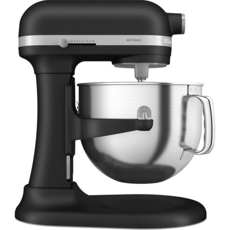 KITCHENAID Planetaria Con Ciotola Sollevabile 6,6 L - Artisan - Ghisa Nero 5Ksm70Shxebk
