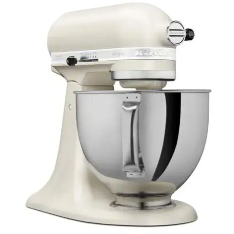KITCHENAID Robot pâtissier 4,8 L Blanc Porcelaine - Artisan - 5KSM125EPL