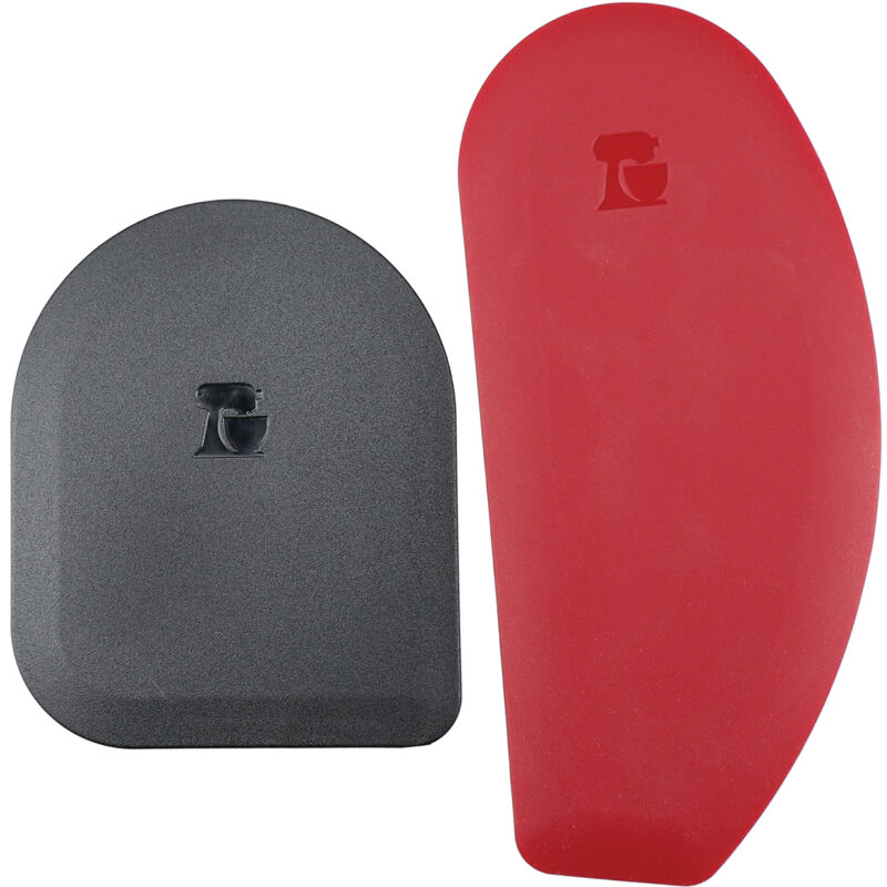 KitchenAid 2pc Pot Scraper & Silicone Bowl Scraper Set - Empire Red