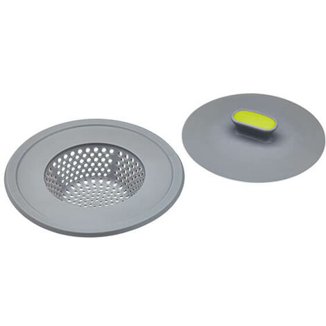 KitchenCraft 2-in-1 Plug and Sink Strainer
