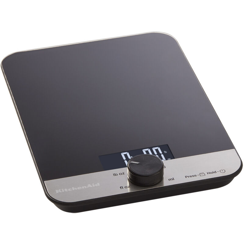 Kitchenaid - KitchenCraft Balance de cuisine HK1894, verre, noir