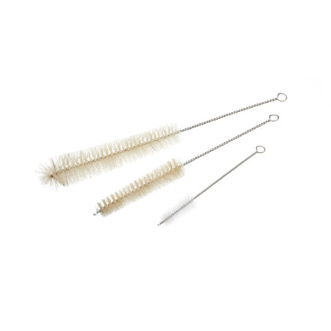 Kitchencraft Brosses à bouteilles, acier inoxydable, blanc, 11x29x3 cm, 3 pcs.