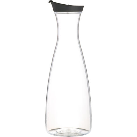 KitchenCraft Carafe à eau of water of plastic with lid JUICEJAR, transparent, 1.5 litres