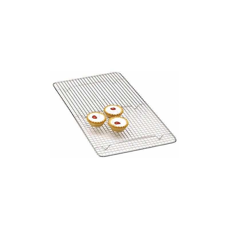 Image of KitchenCraft Chrome Plated Oblong Cake Cooling Tray