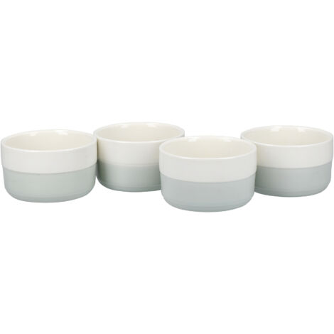 KitchenCraft Classic Collection Setdi 4 recipienti in ceramica