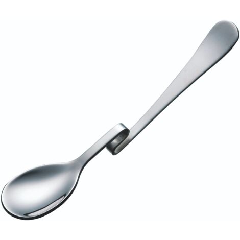 KitchenCraft Cuillère à confiture courbée en acier inoxydable, 15 cm