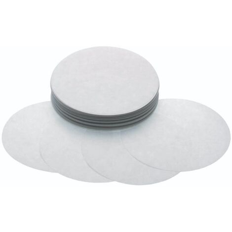 KitchenCraft Disques en papier anti-adhésif pour hamburger, 11 cm - Pack de 250 pcs.