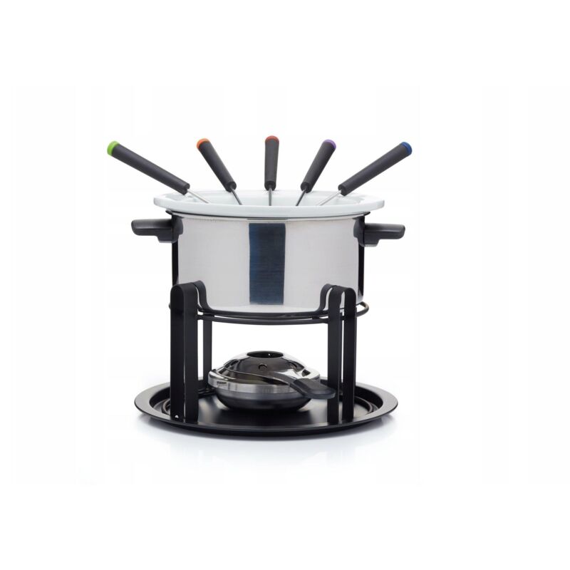 Kitchen Craft Fondue Set Craft Edelstahl 6 Gabeln Verstellbar Elegant