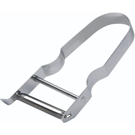 Kitchencraft Gemüseschäler, Edelstahl, Silber, 9x3x10 cm
