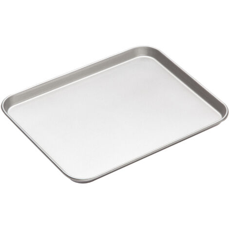 KitchenCraft Großes Backblech mit Antihaftbeschichtung, 38 x 30,5 cm - Versilbert
