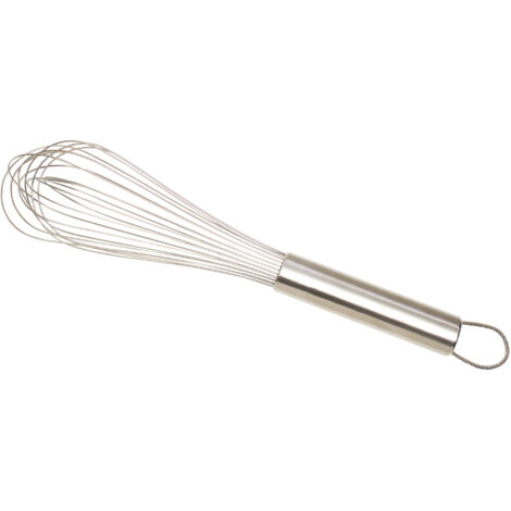KitchenCraft Handrührbesen de Edelstahl, 35 cm