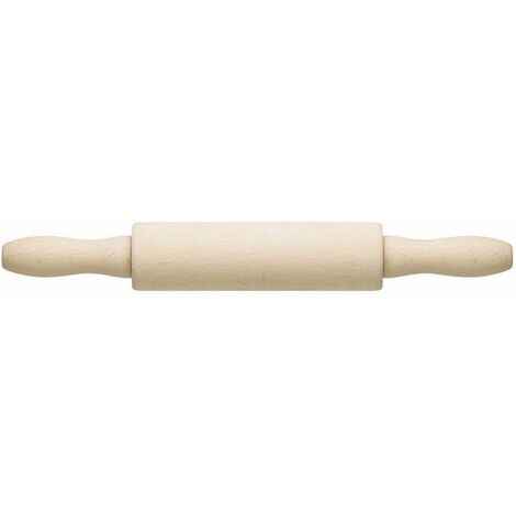 KitchenCraft Kleines drehbares Holznudelholz, 23 cm (9")