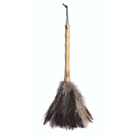 KitchenCraft Living Nostalgia Autentica piuma di struzzo naturale, 40 cm (15,5")