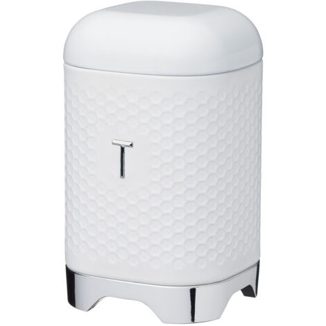 KitchenCraft LOVTEAWHT - Vassoio da tè, colore bianco