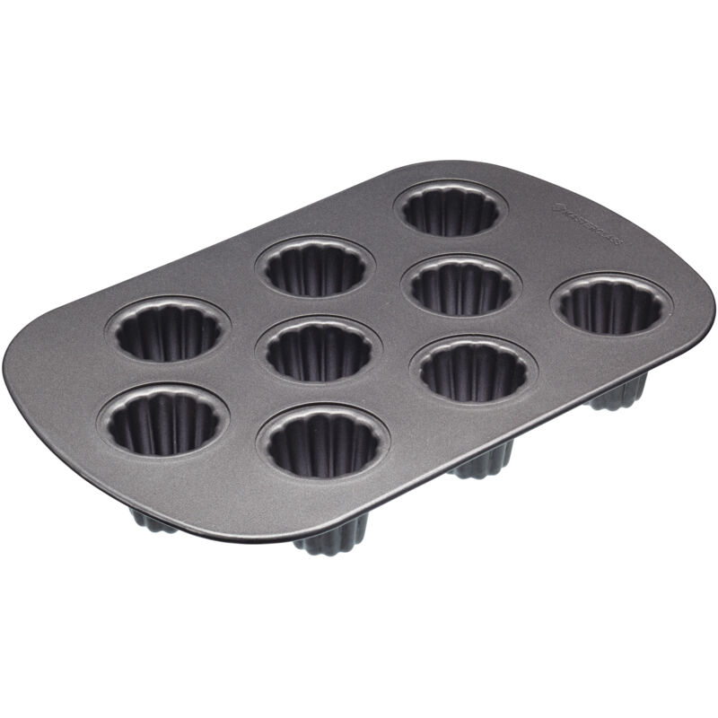 Kitchencraft Masterclass 9-loch-muffinform Of Kohlenstoffstahl Antihaftbeschichtet Pfoa-frei Free , 32, 5 X 22 Cm