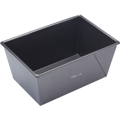 KitchenCraft MasterClass Brotform 1mm Kohlenstoffstahl Antihaft BPA frei de 24 x 16 x 12 cm, 1800 g