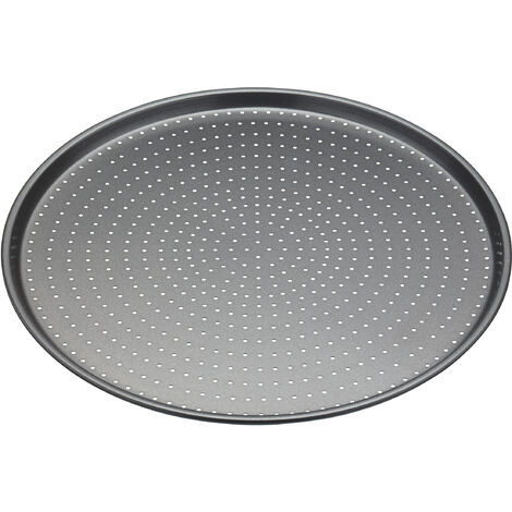 KitchenCraft MasterClass Crusty Bake Pizza Tray (32 cm)