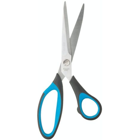 KitchenCraft Mehrzweck-Küchenschere Glatterund Komfort-Griff Edelstahl, 21 cm