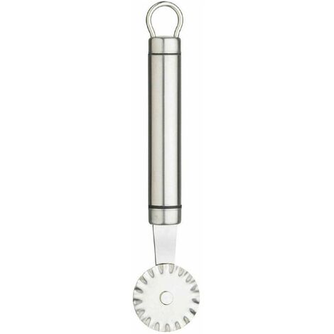 KitchenCraft Professional Rotella Tagliapasta in Acciaio Inox, 17 cm, Colore Argento