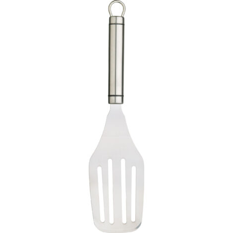 KitchenCraft Spatel de Küche flach de Edelstahl, 28 cm